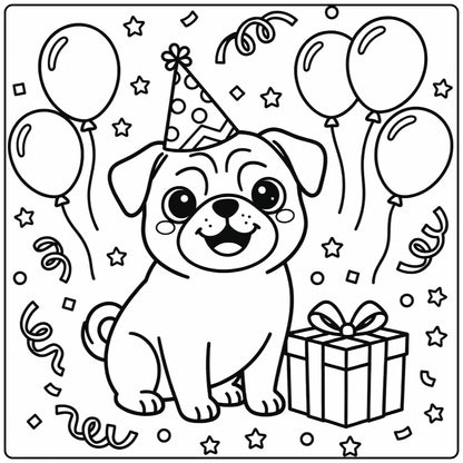 30 Dog Coloring Pages for Kids: Printable PDFs To Print