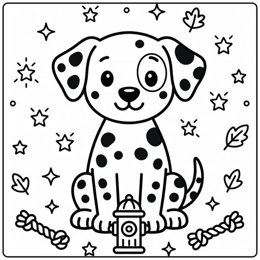 30 Dog Coloring Pages for Kids: Printable PDFs To Print