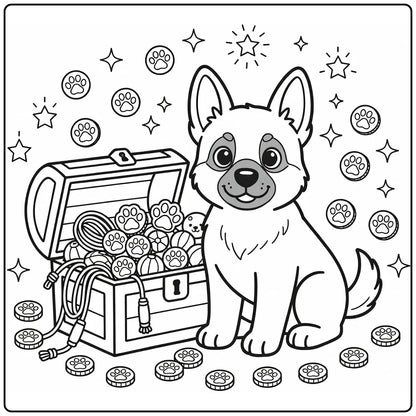 30 Dog Coloring Pages for Kids: Printable PDFs To Print