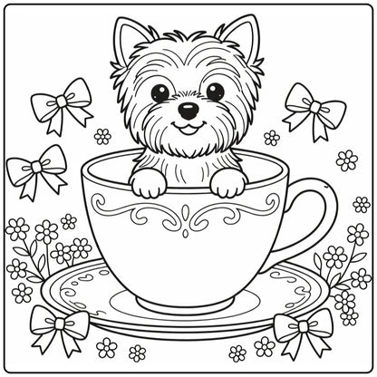 30 Dog Coloring Pages for Kids: Printable PDFs To Print