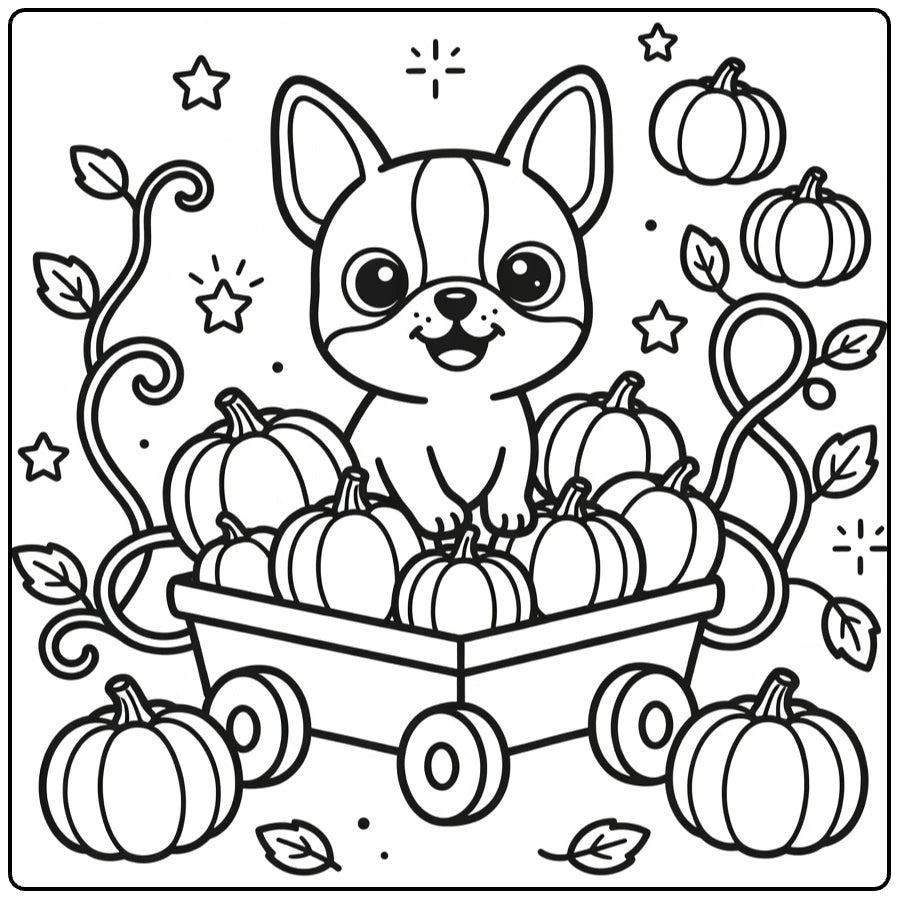 30 Dog Coloring Pages for Kids: Printable PDFs To Print