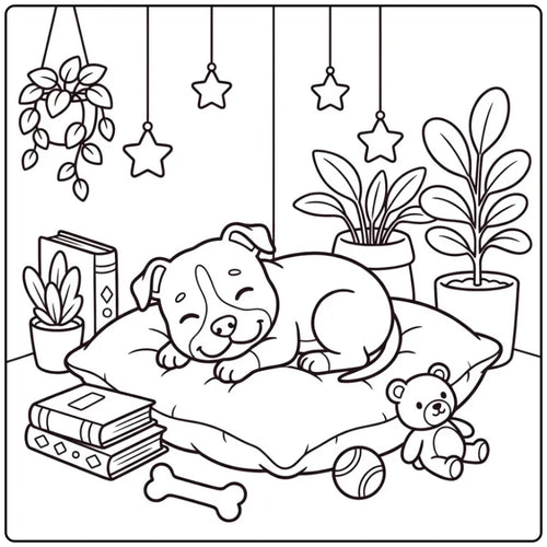 40 Pitbull Coloring Pages: Printable PDFs To Print