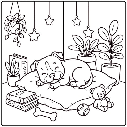 40 Pitbull Coloring Pages: Printable PDFs To Print