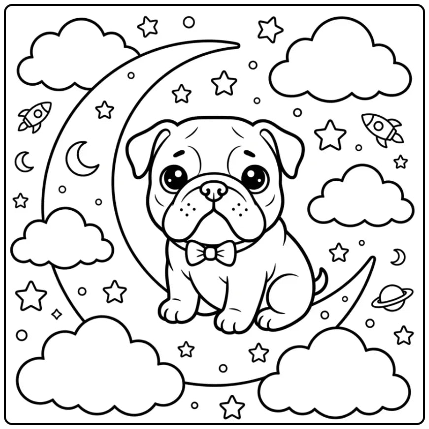 40 Bulldog Coloring Pages: Printable PDFs To Print