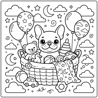 40 French Bulldog Coloring Pages: Printable PDFs To Print