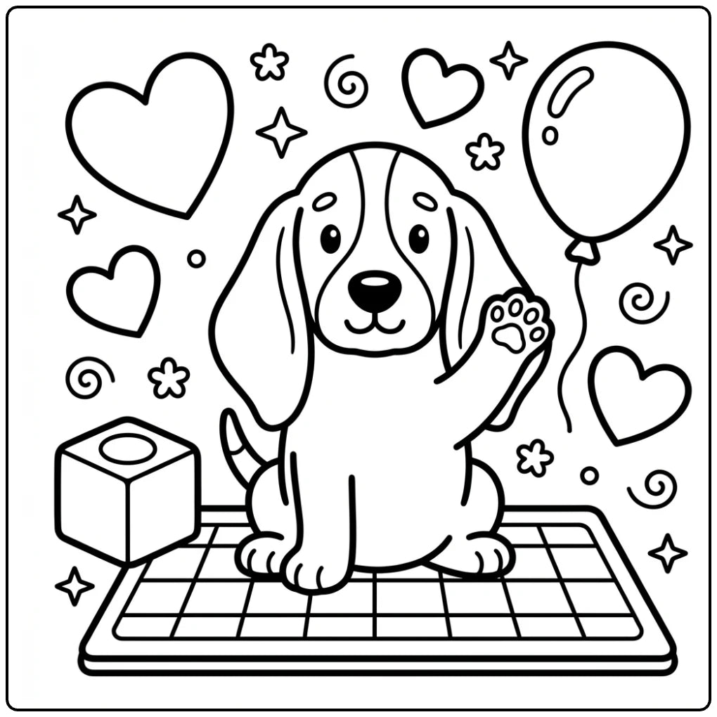 40 Basset Hound Coloring Pages: Printable PDFs To Print