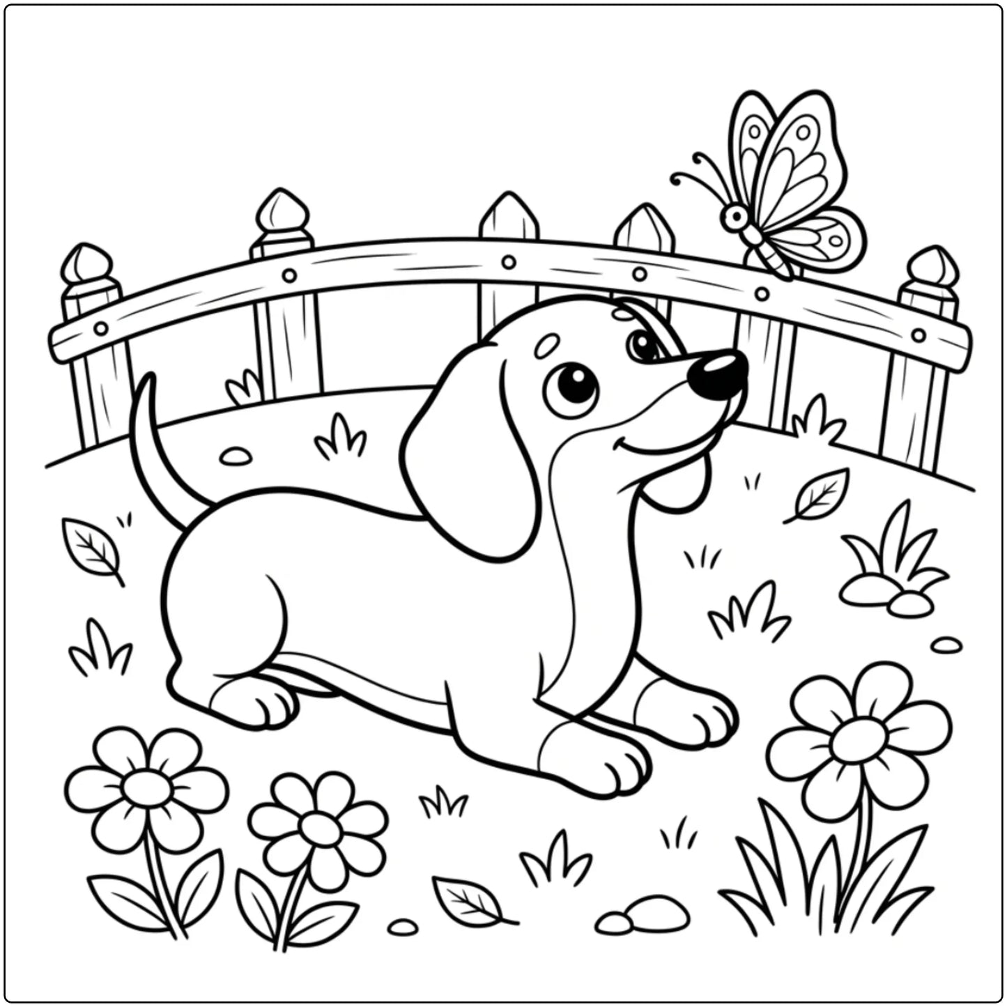 42 Dachshund Coloring Pages: Printable PDFs To Print