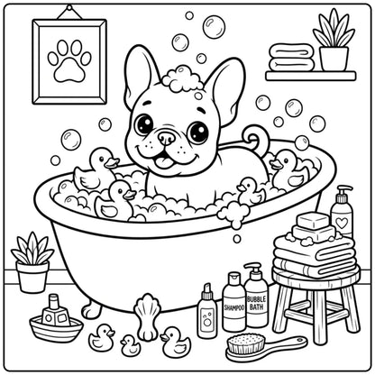 40 French Bulldog Coloring Pages: Printable PDFs To Print
