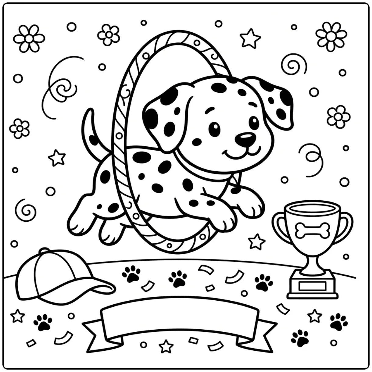 40 Dalmatian Coloring Pages: Printable PDFs To Print
