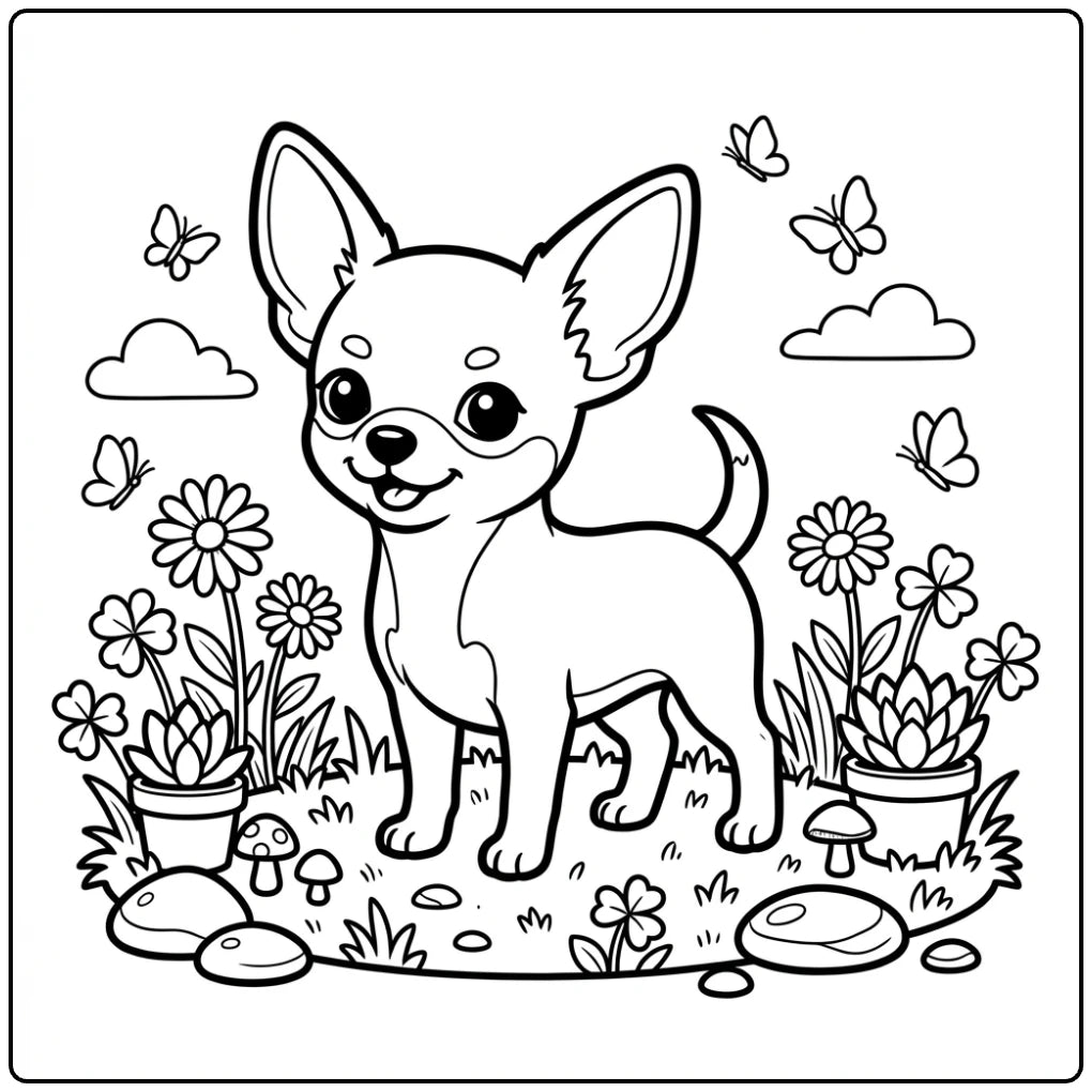 43 Chihuahua Coloring Pages: Printable PDFs To Print