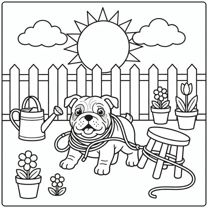30 English BullDog Coloring Pages: Printable PDFs To Print