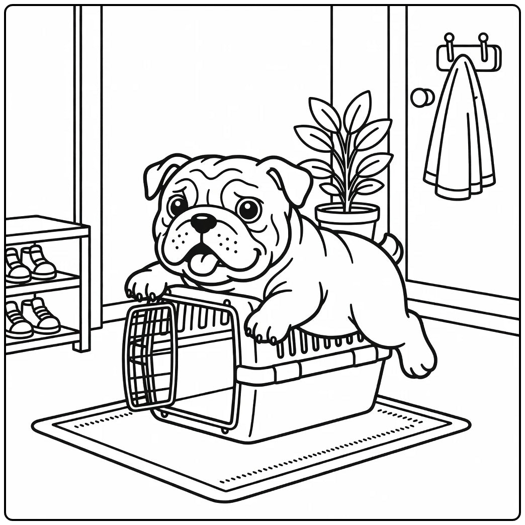 30 English BullDog Coloring Pages: Printable PDFs To Print