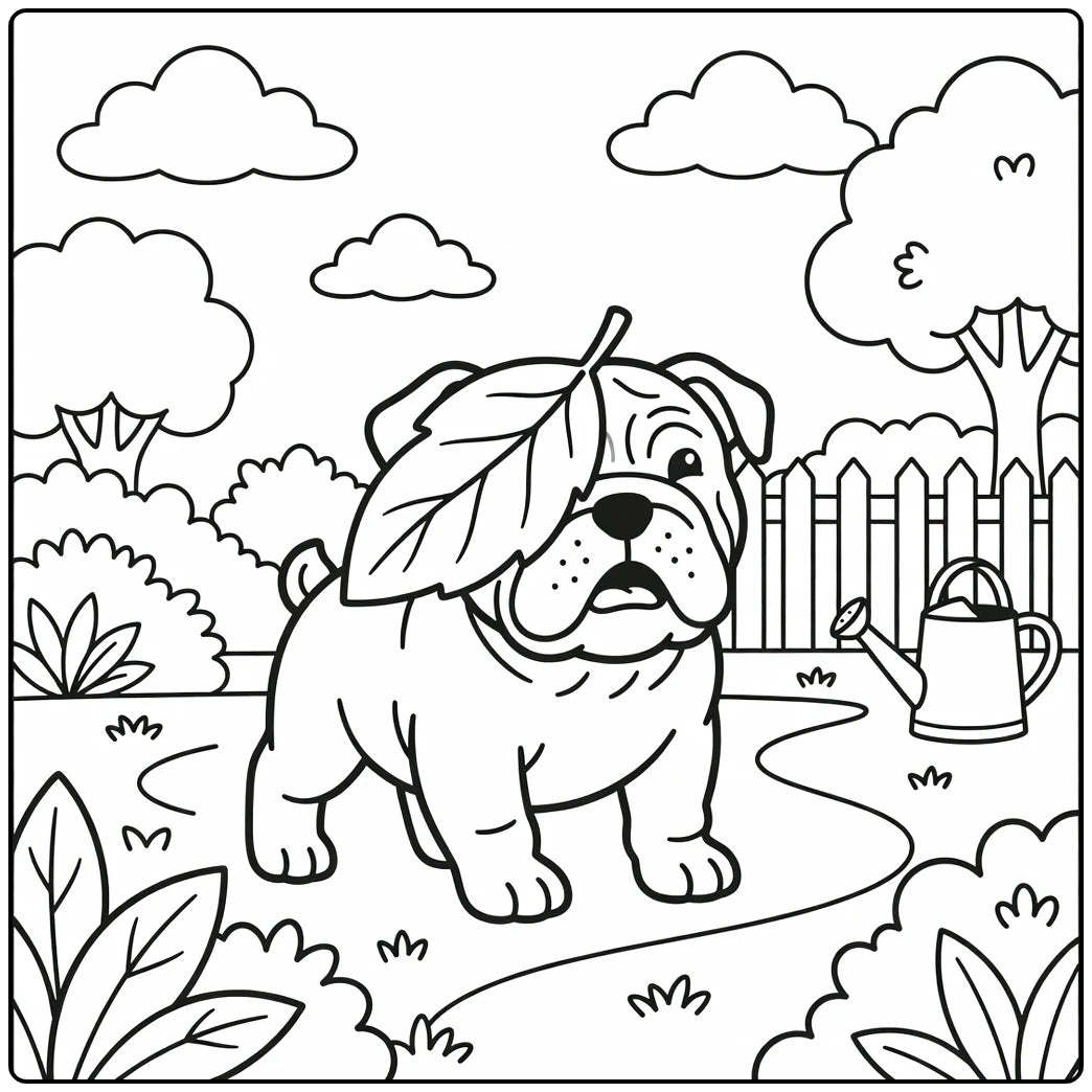 30 English BullDog Coloring Pages: Printable PDFs To Print