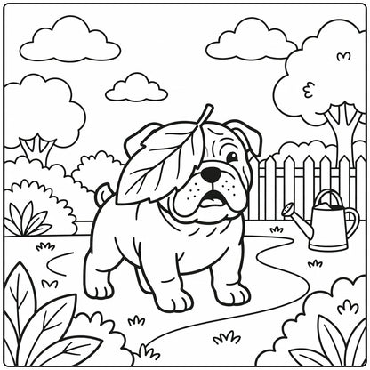 30 English BullDog Coloring Pages: Printable PDFs To Print