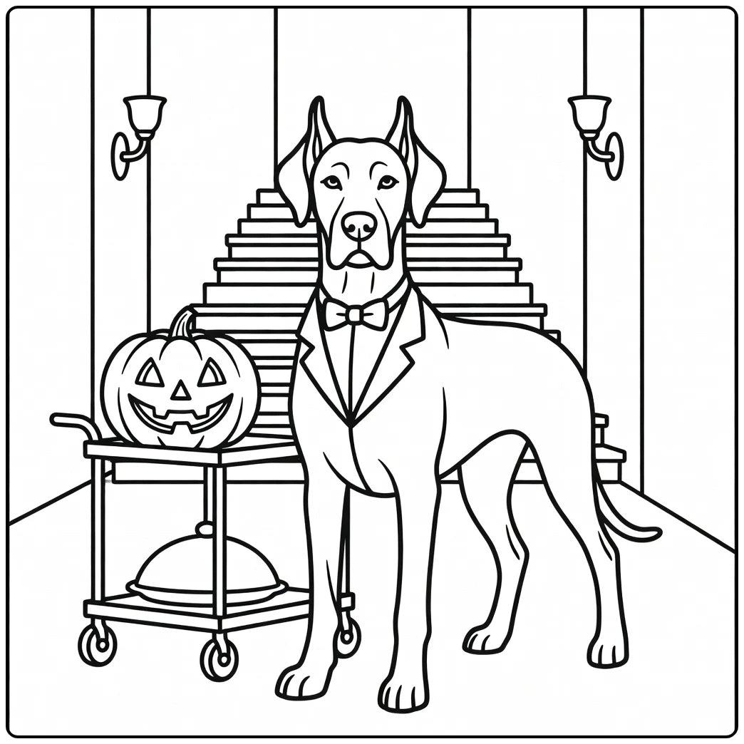 30 Halloween Dogs Coloring Pages: Printable PDFs To Print