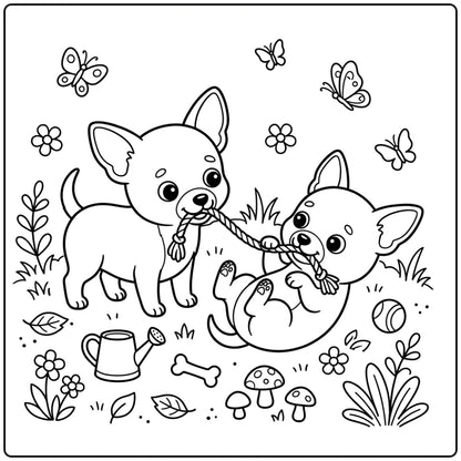 43 Chihuahua Coloring Pages: Printable PDFs To Print