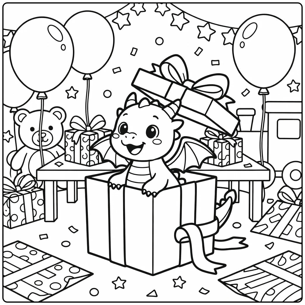 130+ Dragon Coloring Pages