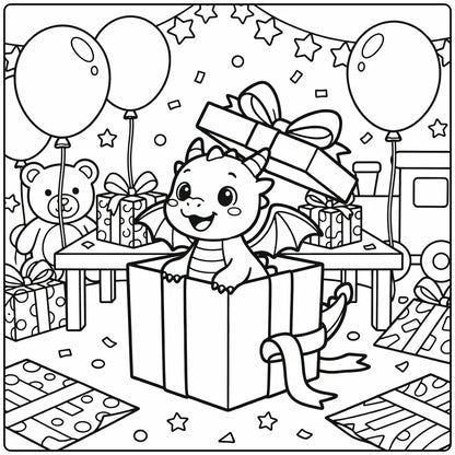 130+ Dragon Coloring Pages