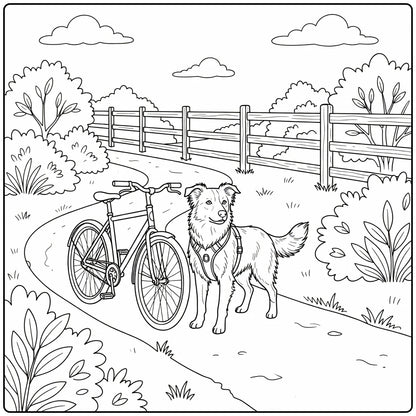 39 Border Collie Dogs Coloring Pages for Preschoolers : Printable PDFs To Print