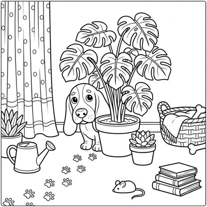 40 Basset Hound Coloring Pages: Printable PDFs To Print