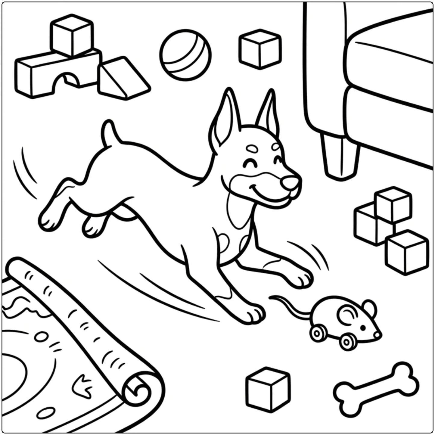 40 Doberman Coloring Pages: Printable PDFs To Print