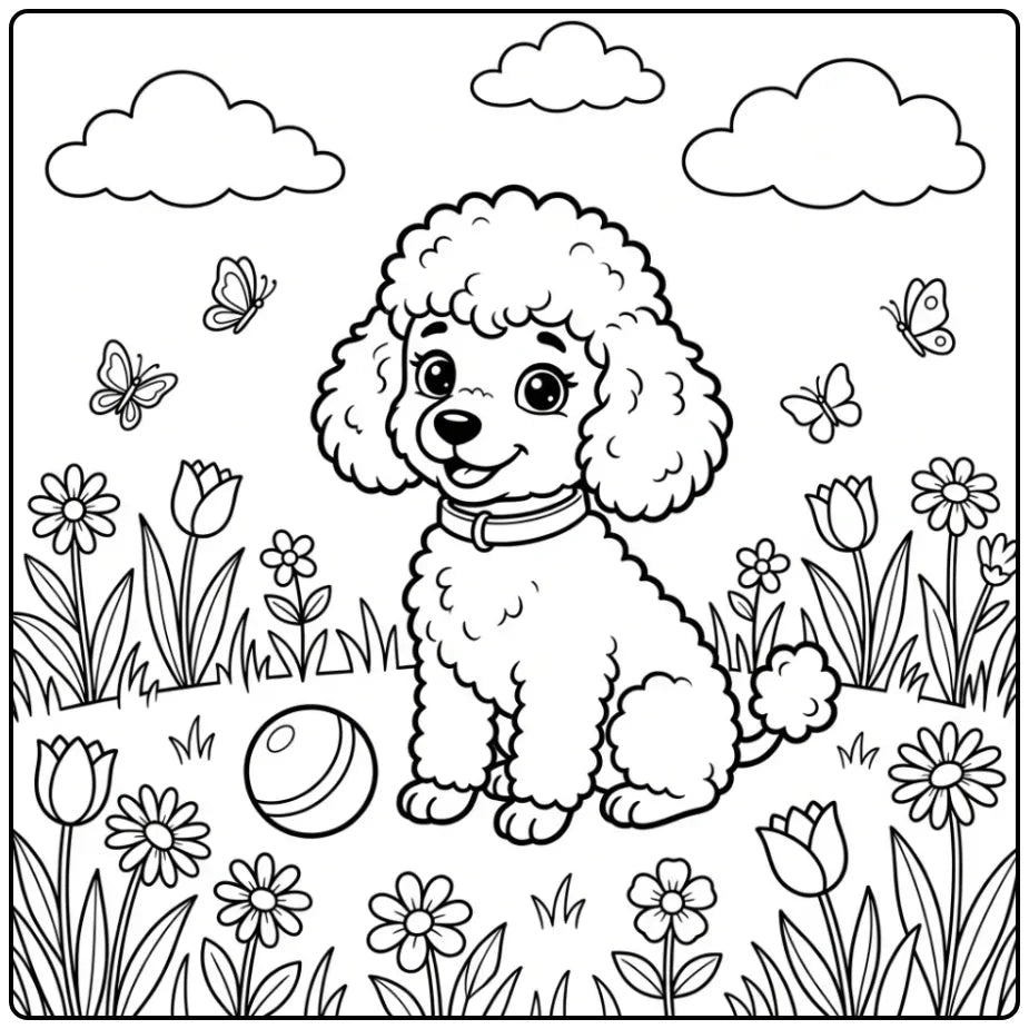 42 Poodle Coloring Pages: Printable PDFs To Print