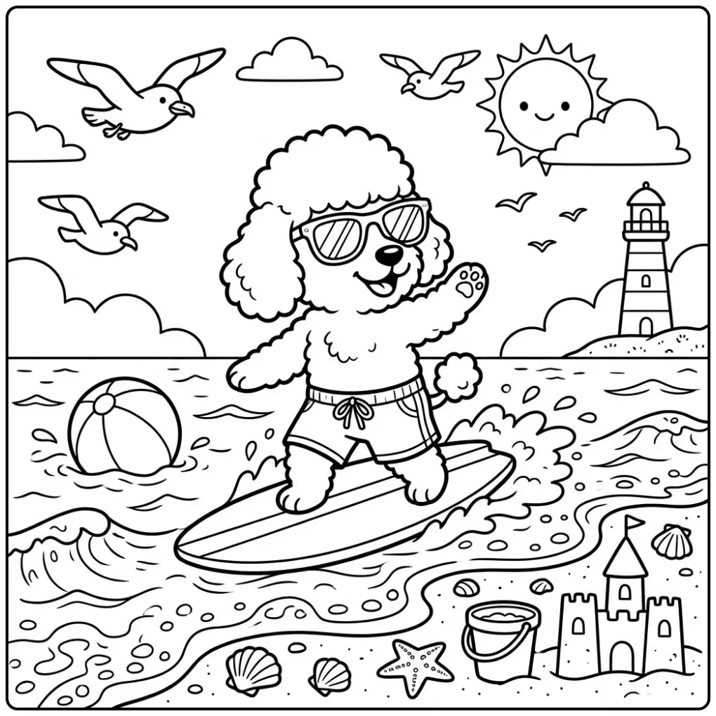 42 Poodle Coloring Pages: Printable PDFs To Print