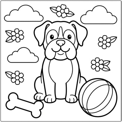 40 Boxer Dog Coloring Pages: Printable PDFs To Print