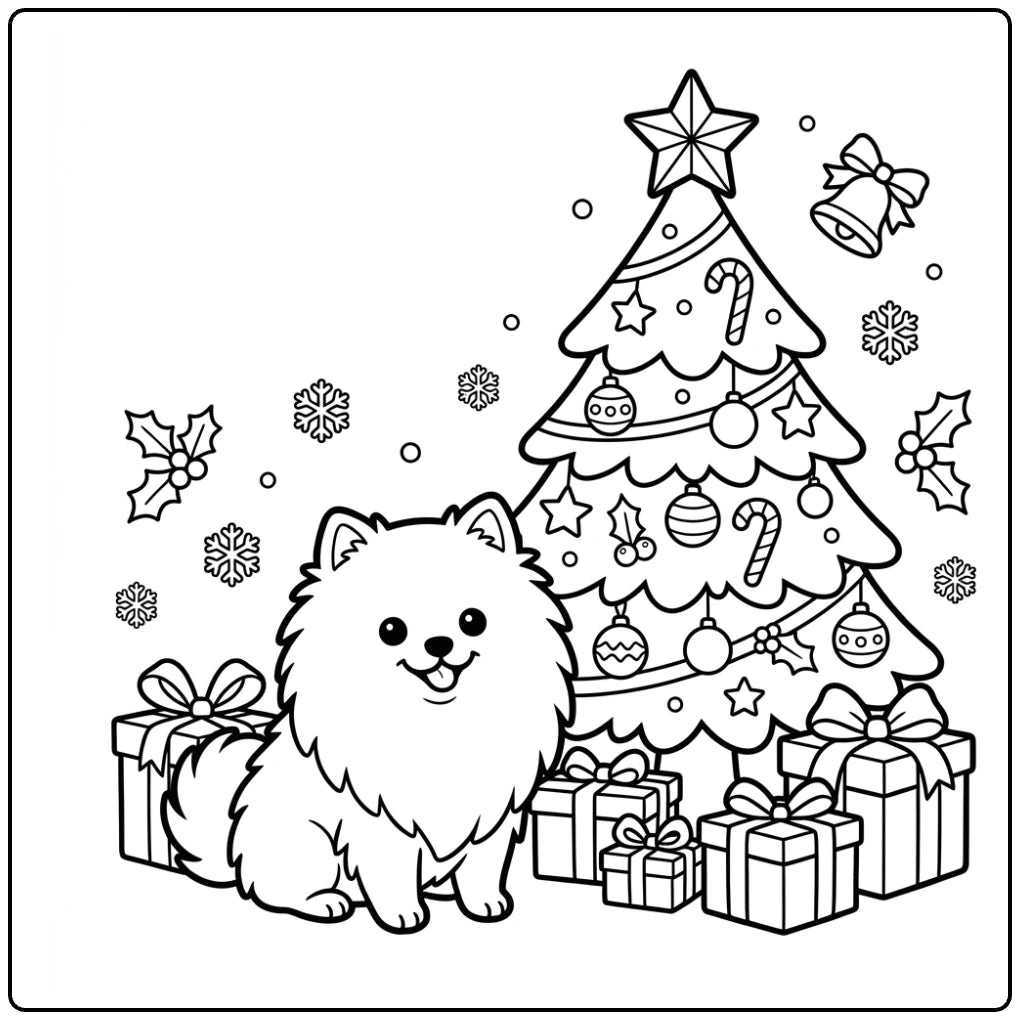 40 Pomeranian Coloring Pages: Printable PDFs To Print