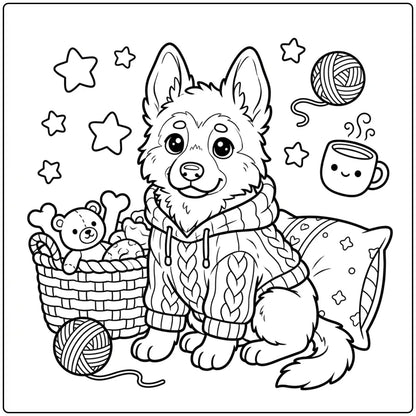 40 German Shepherd Coloring Pages: Printable PDFs To Print