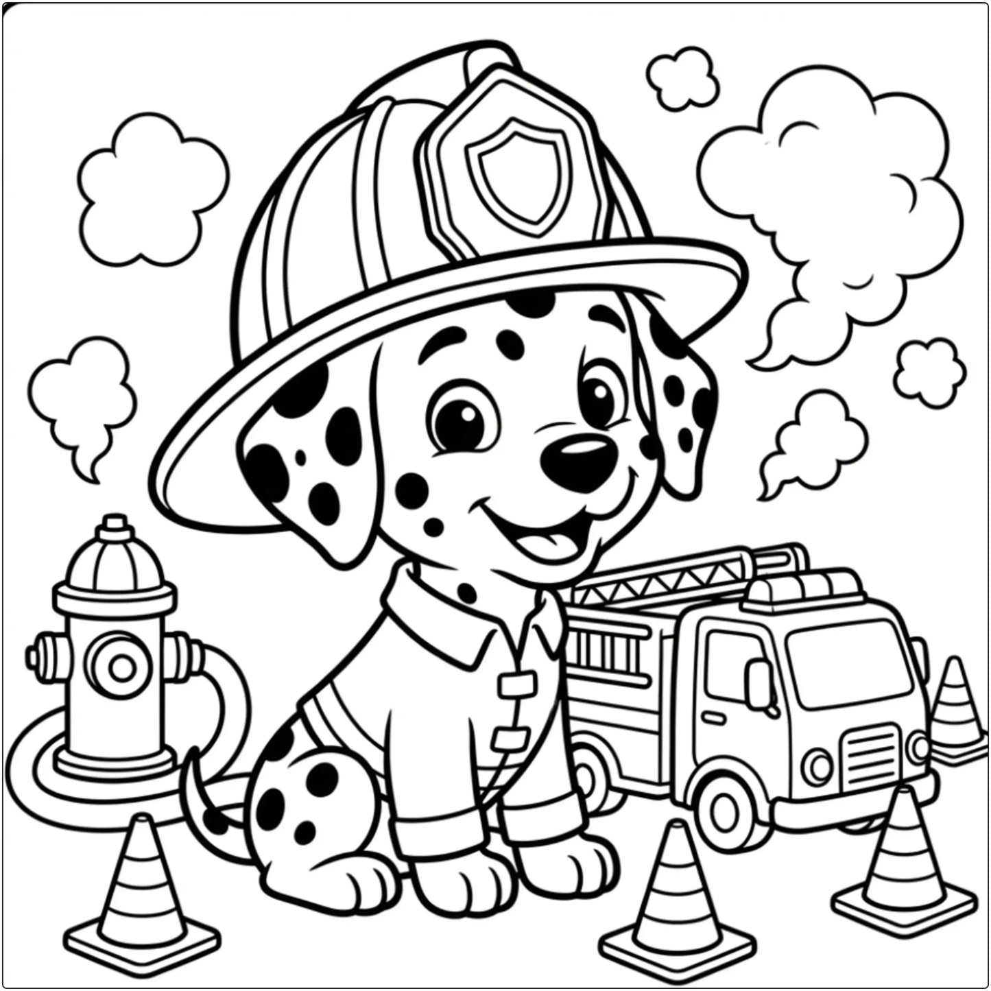 40 Dalmatian Coloring Pages: Printable PDFs To Print