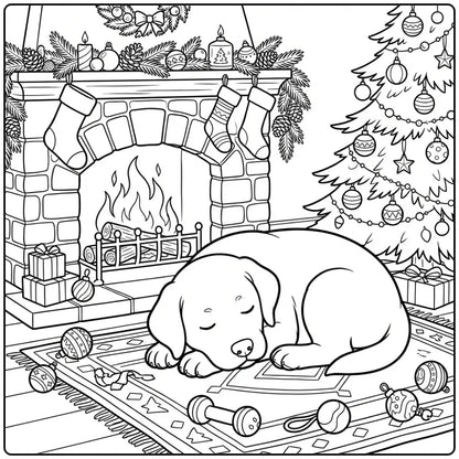 40 Labrador Retriever Coloring Pages: Printable PDF To Print