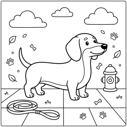 42 Dachshund Coloring Pages: Printable PDFs To Print