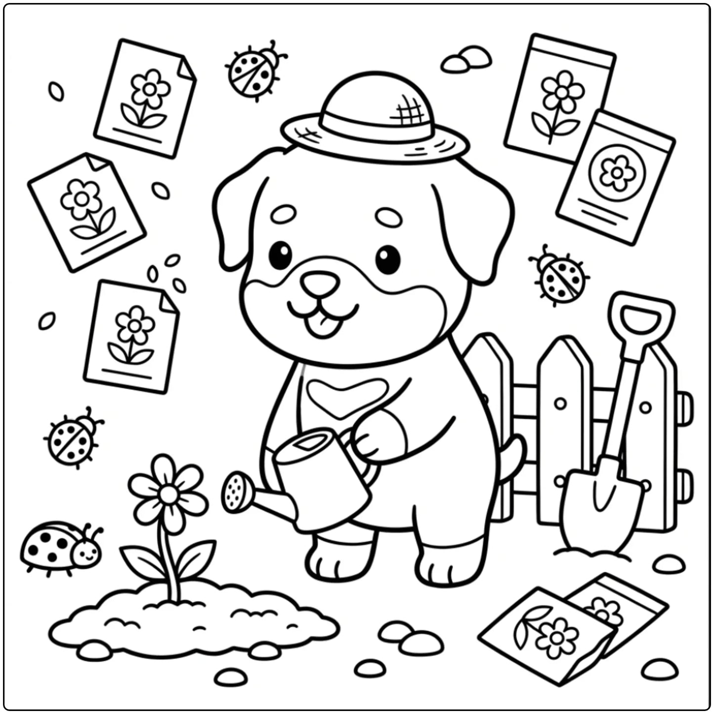 40+ Rottweiler Coloring Pages: Printable PDFs To Print