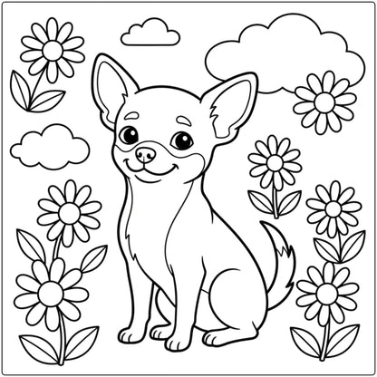 43 Chihuahua Coloring Pages: Printable PDFs To Print