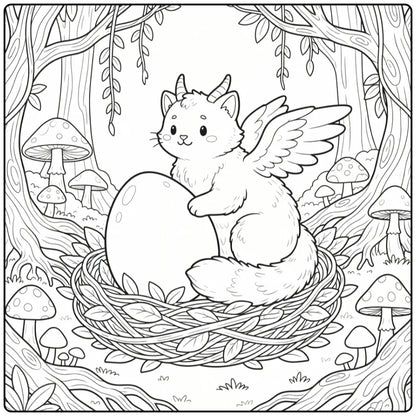 +60 Cat Coloring Pages Bundle : Printable PDFs To Print (Pack 4)
