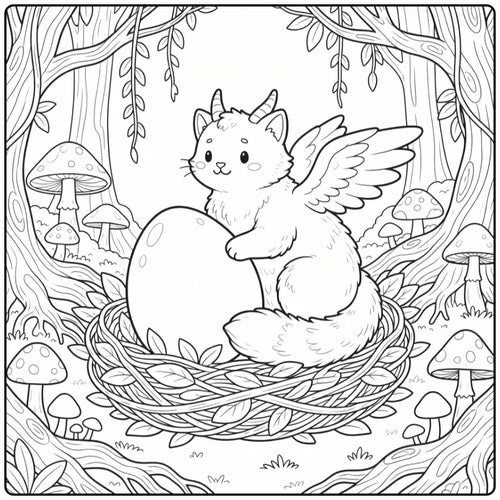 +60 Cat Coloring Pages Bundle : Printable PDFs To Print (Pack 4)