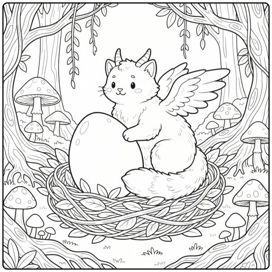 +60 Cat Coloring Pages Bundle : Printable PDFs To Print (Pack 4)