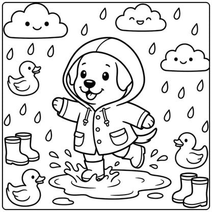 40 Labrador Retriever Coloring Pages: Printable PDF To Print