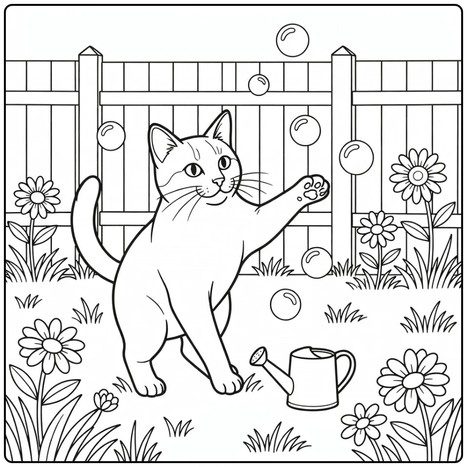 30 Realistic Cats Coloring Pages: Printable PDFs To Print