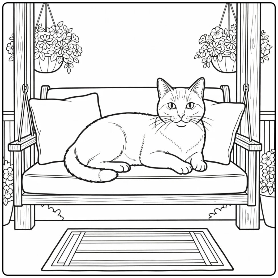 30 Realistic Cats Coloring Pages: Printable PDFs To Print