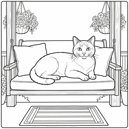 30 Realistic Cats Coloring Pages: Printable PDFs To Print