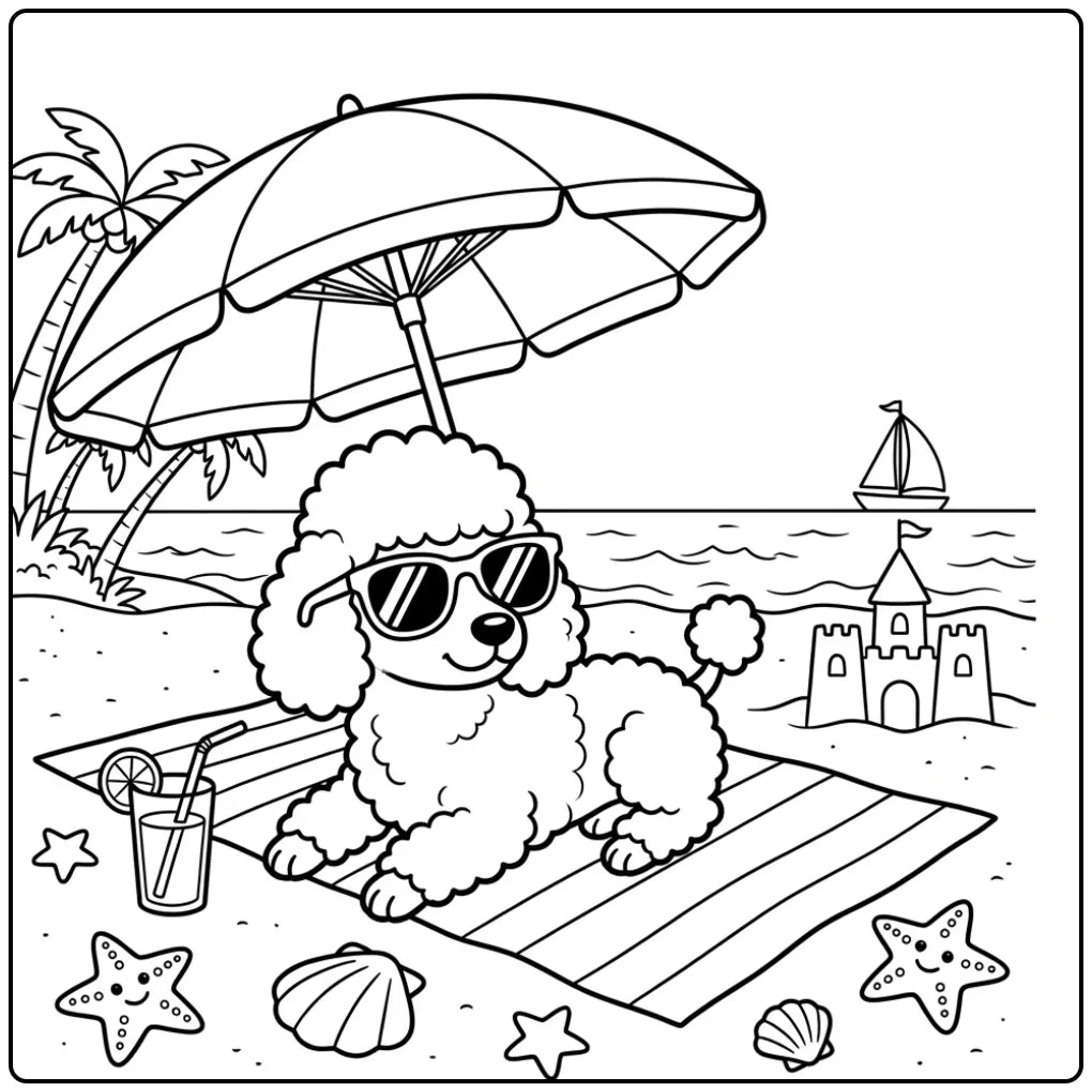 42 Poodle Coloring Pages: Printable PDFs To Print