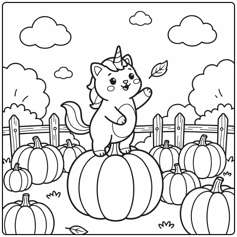 40+ Unicorn Cat Coloring Pages: Printable PDF Sheets