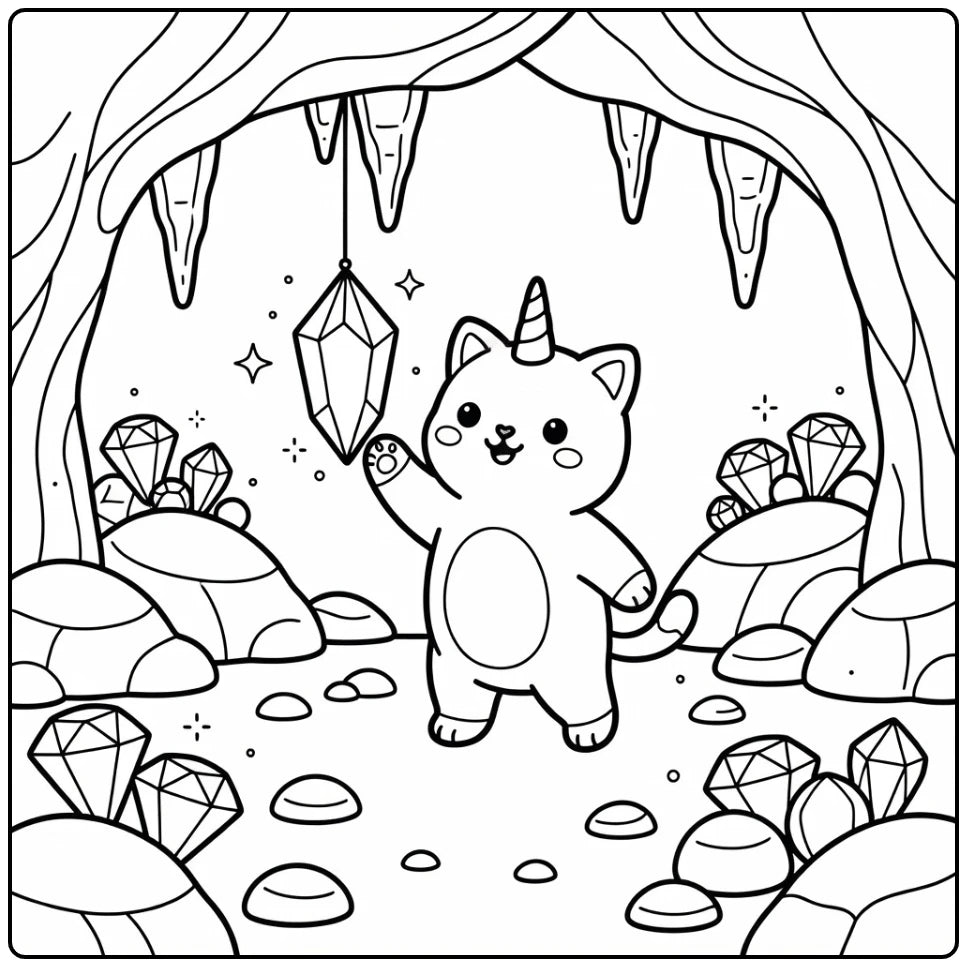 40+ Unicorn Cat Coloring Pages: Printable PDF Sheets