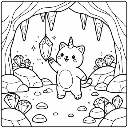 40+ Unicorn Cat Coloring Pages: Printable PDF Sheets